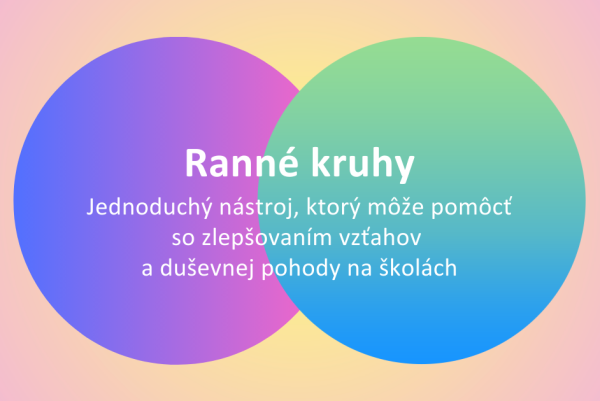 Banner k ranným kruhom od MŠVVaM