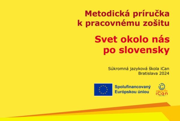 Náhľad titulky metodickej príručky k pracovnému zošitu Svet kolo nás po slovensky