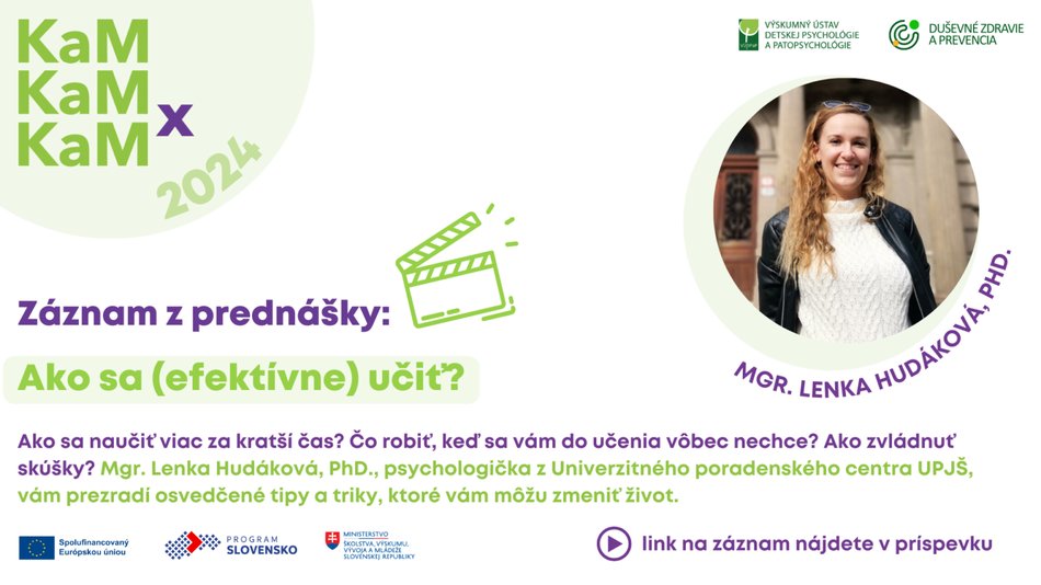 Ilustračný obrázok: banner k prednáške VÚDPaP