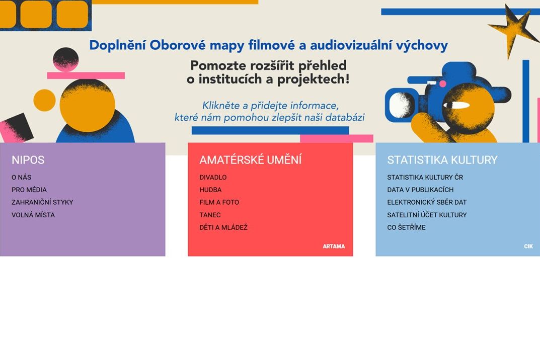 Ilustračný obrázok: náhľad webstránky nipos.cz