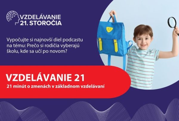 Titulný obrázok (banner) k podcastu Vzdelávanie 21