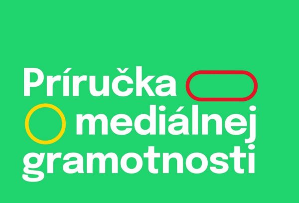 Ilustračný obrázok: Náhľad titulnej strany Príručky mediálnej gramotnosti