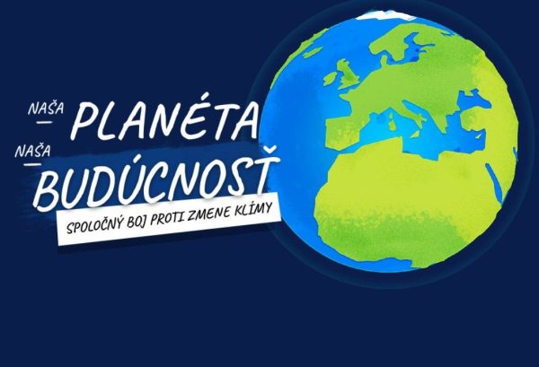 Ilustračný obrázok: logo vzdelávacieho projektu Naša planéta, naša budúcnosť
