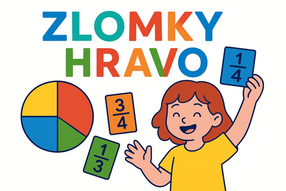 Ilustračný obrázok Zlomky hravo vytvorený pomocou nástroja AI