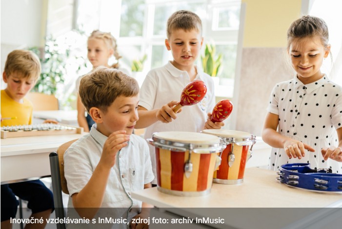 Ilustračný obrázok k inovácii Hudobné impulzy: Kreatívne edukačné aktivity pre školské triedy