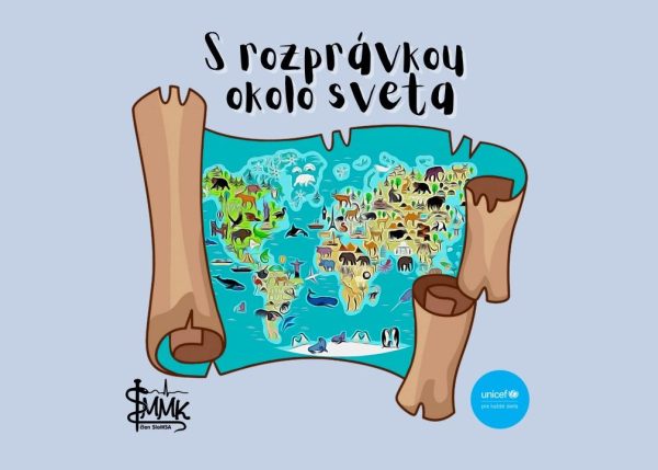 Ilustračný obrázok: titulná strana publikácie S rozprávkou okolo sveta