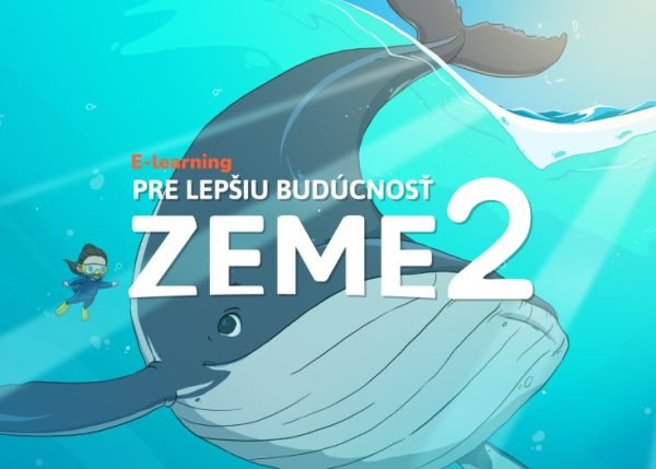 Ilustračný obrázok: titulná strana e-kurzu Pre lepšiu budúcnosť Zeme 2