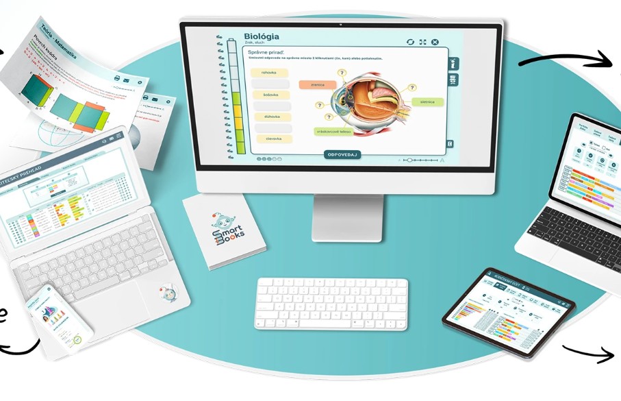 Ilustračný obrázok k inovácii SmartBooks - Inteligentné učenie