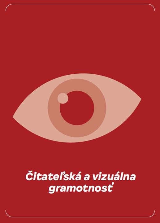 Titulná strana čitateľskej a vizuálnej gramotnosti v sprievodcovi pre prierezové gramotnosti