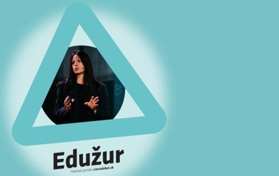 Ilustračný obrázok: epizóda podcastu EDUŽUR s Kamilou Urban
