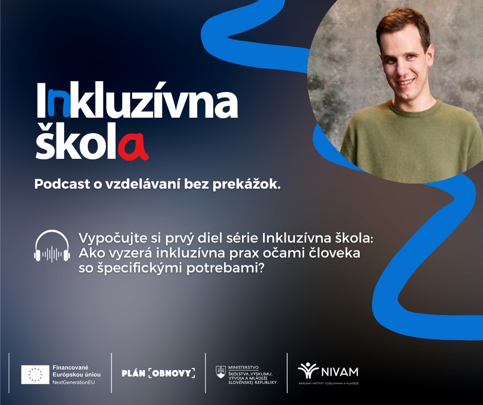 Promo banner k epizóde podcastu Inkluzívna škola