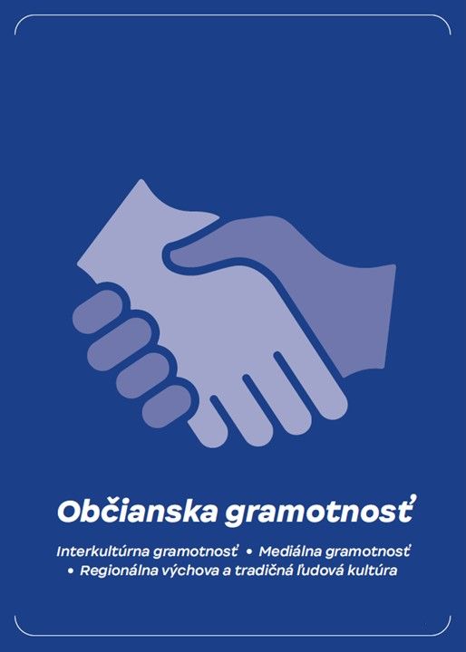 Titulná strana občianskej gramotnosti zo sprievodcu k prierezovým gramotnostiam