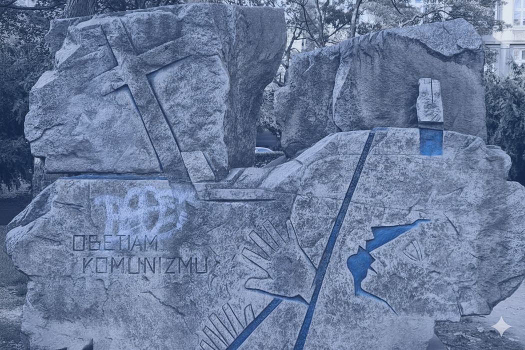 Ilustračný obrázok - fotografia pamätníka obetiam komunizmu