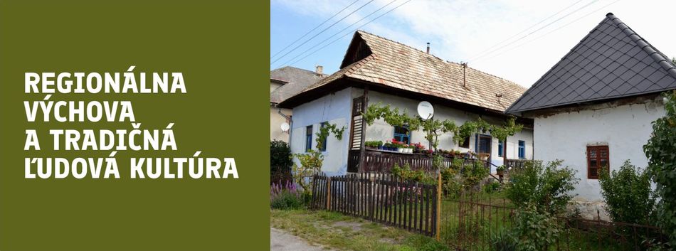 TLAČIDLO Regionálna výchova a tradičná ľudová kultúra