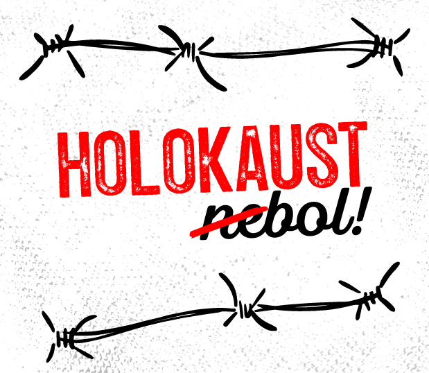 Ilustračný obrázok k príručke Holokaust nebol