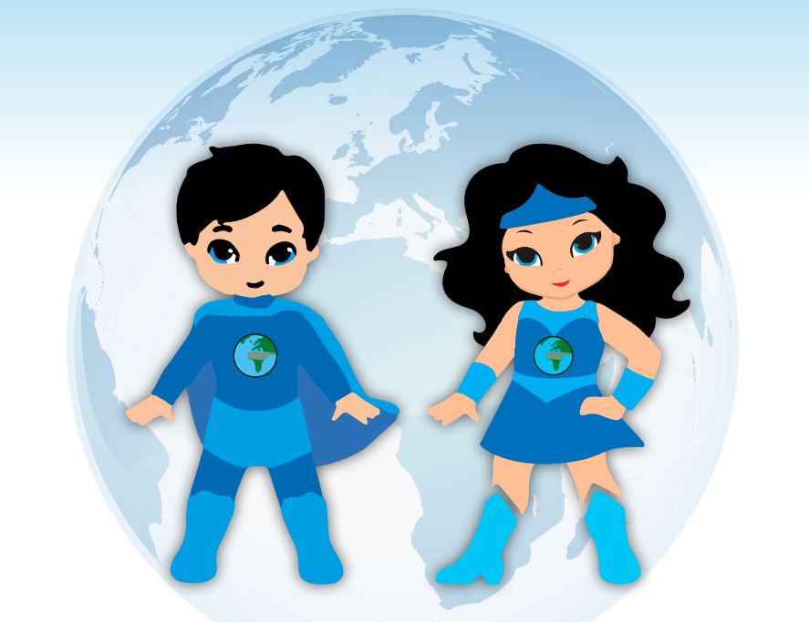 Náhľad titulnej strany publikácie Som hrdina - pomáham s UNICEFom