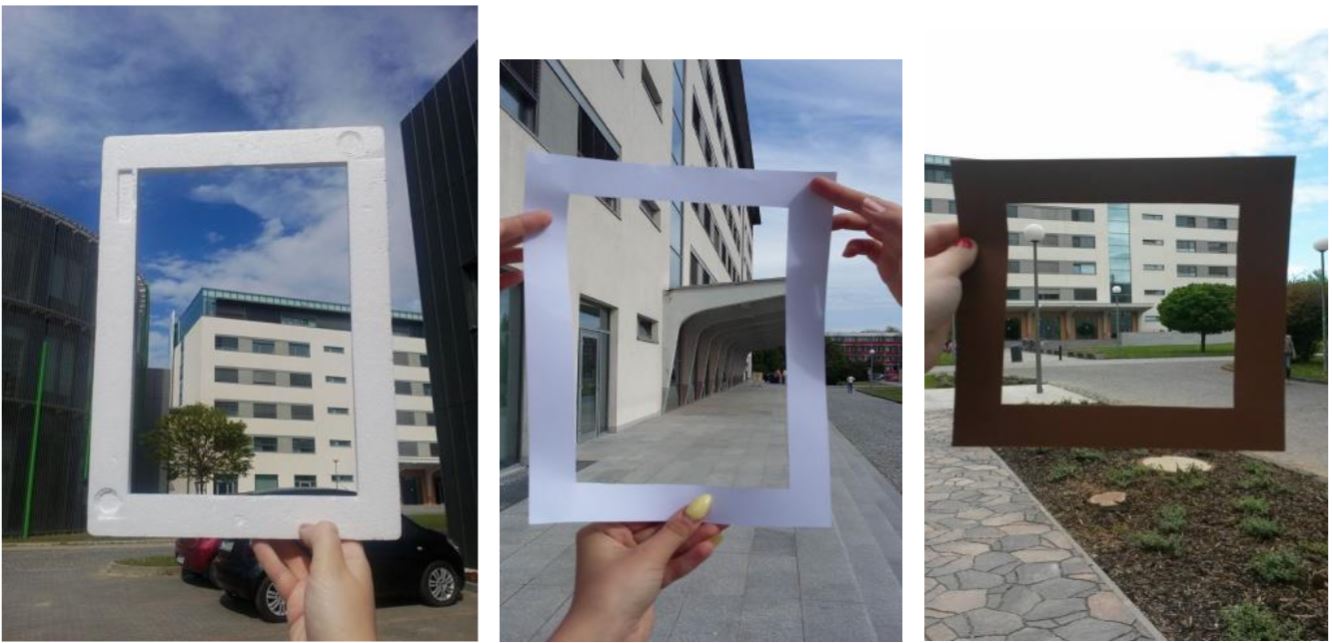 Náhľad výstupov výtvarnej aktivity k téme Hry s tvarmi