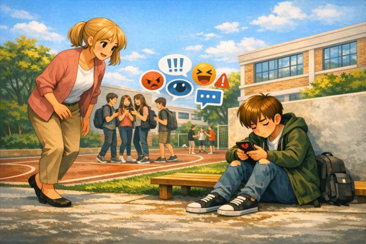 Ilustračný obrázok k inovácii Fenomény internetu a digitálne riziká v školskom prostredí