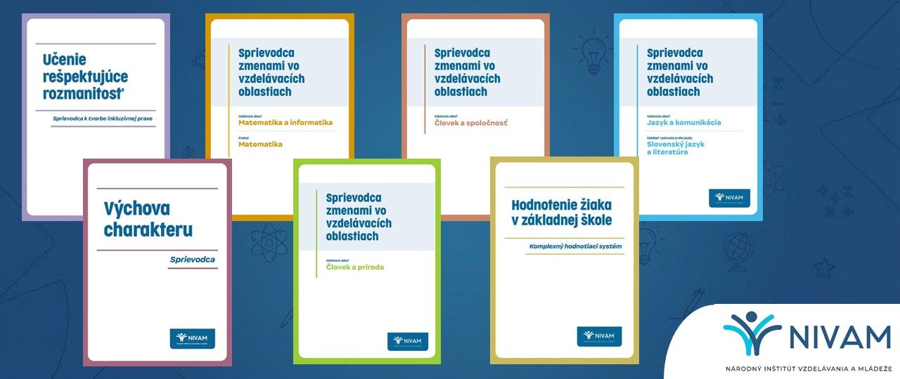 Horizontálny banner NIVAM sprievodcovia pre ŠVP ZV 2023