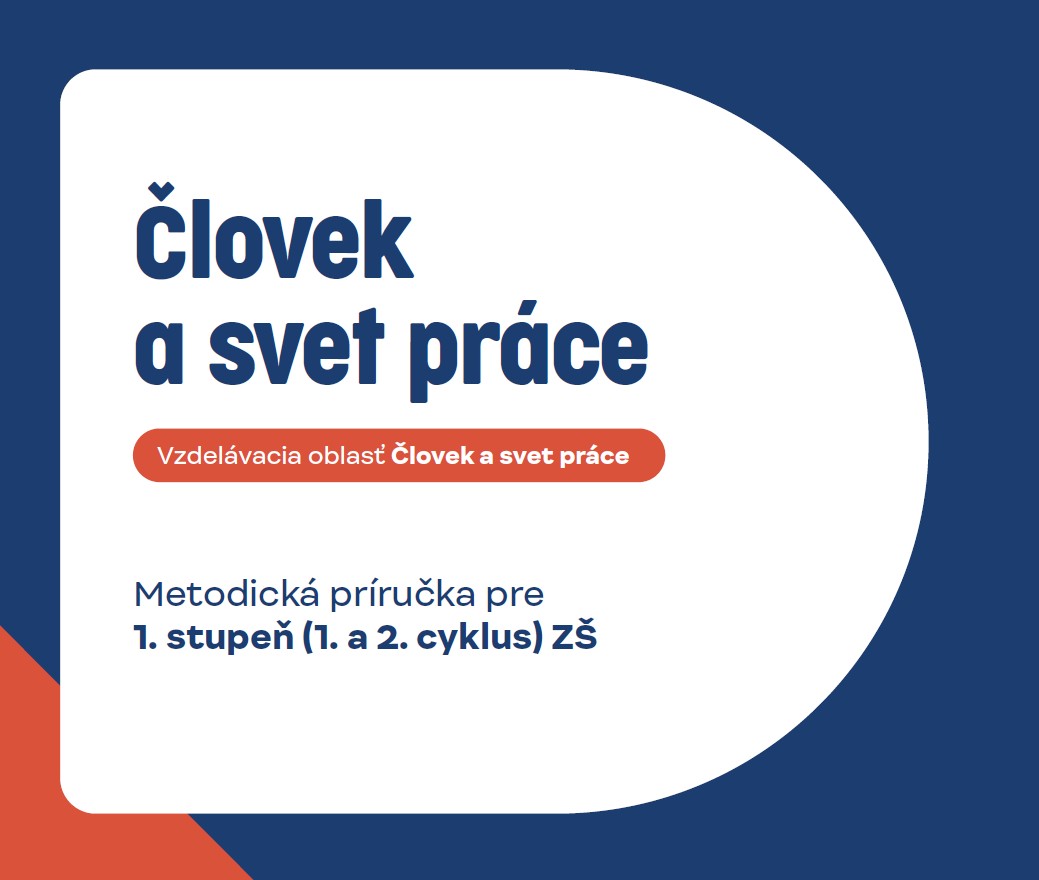 Titulná strana metodickej príručky NIVAM Človek a svet práce pre 1. stupeň ZŠ