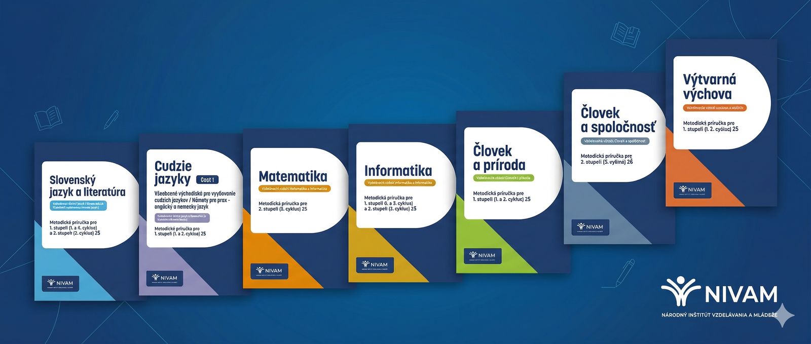 Banner k metodickým príručkám NIVAM