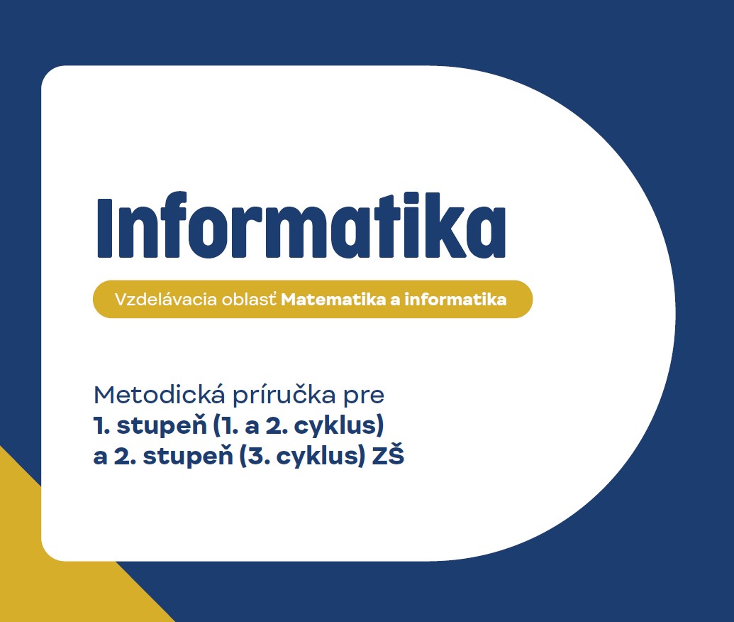 Titulná strana metodickej príručky pre informatiku