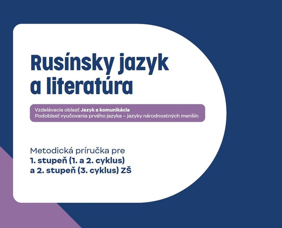 Rusínsky jazyk a literatúra: metodická príručka pre 1. a 2. stupeň ZŠ