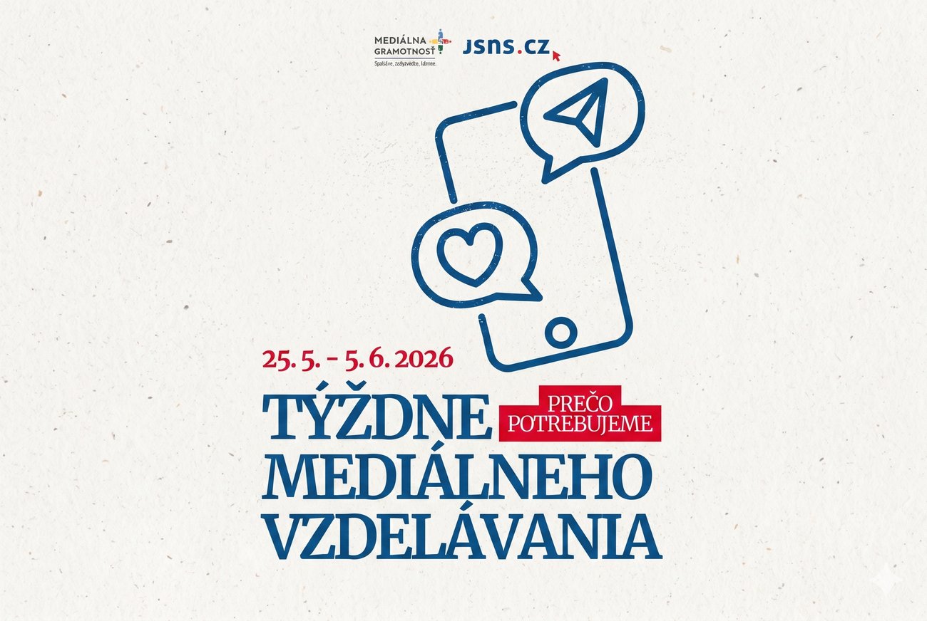 Promo obrázku k Týždňom mediálneho vzdelávania 2026